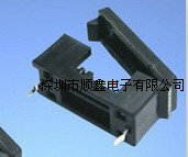5*20 MM fusível titular PCB soldagem juntos-Um tipo de pé cobre mais nítidas fusível preto