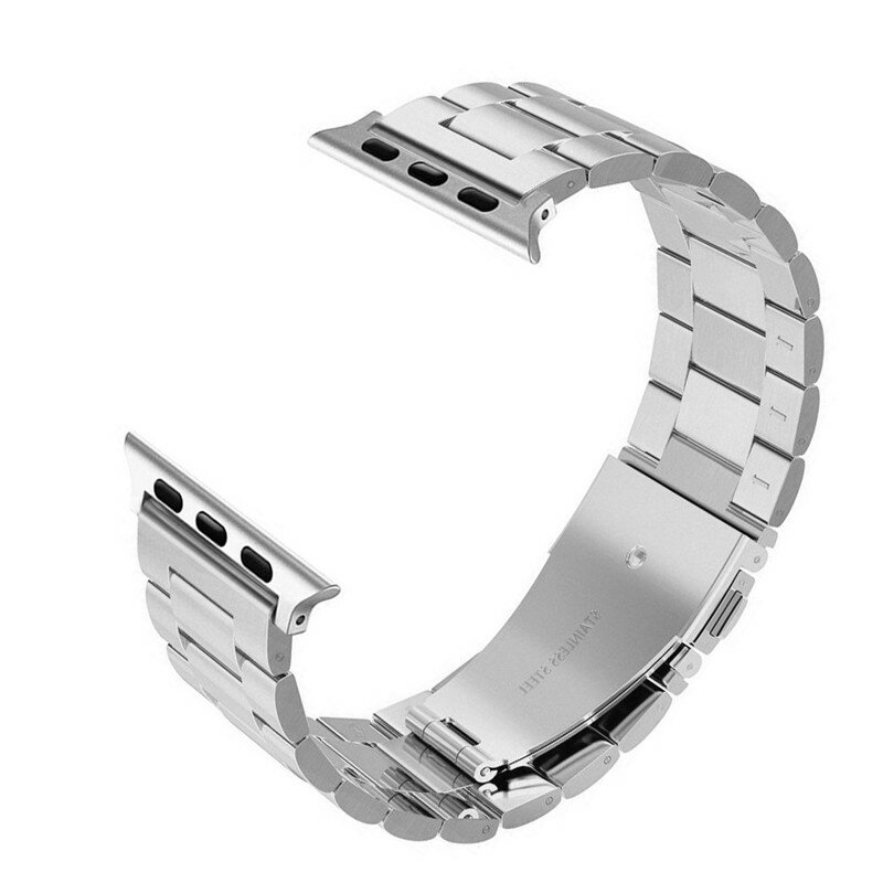 Metall Band Kompatibel für Apple Uhr Bands Serie 4 5 40mm 44mm Edelstahl Armband Strap für iWatch 1/2/3 38mm 42mm männer