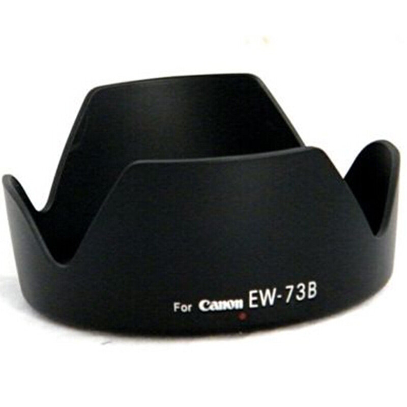 Cubierta de lente de flor en forma de bayoneta, EW-73B EW73B EW 73B para Canon EOS EF-S 17-85mm F4-5.6 IS 18-135mm f/3,5-5,6 IS, venta al por mayor, 1 ud.