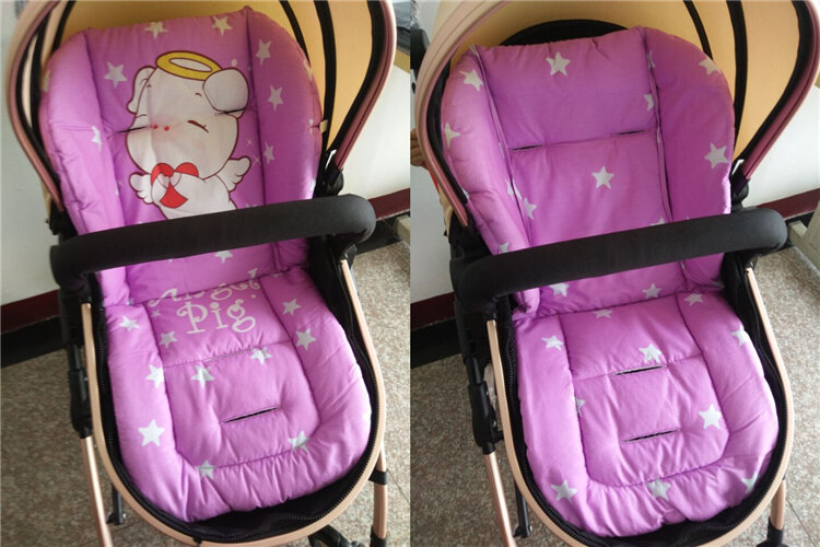 Cojín de algodón para cochecito de bebé, cubierta de asiento de cochecito de bebé, alfombrilla acolchada, forro de asiento de carrito, colchón, almohadilla para pañales de bebé