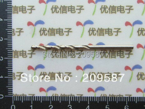 30 stks (Diameter 2.3mm), kleine elektrische boor/rechte schacht spiraalboor