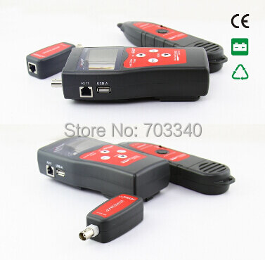 Кабельный тестер CCTV BNC, прибор для отслеживания проводов с кабелем, тестер BNC RJ45 для RJ45 RJ11 BNC USB