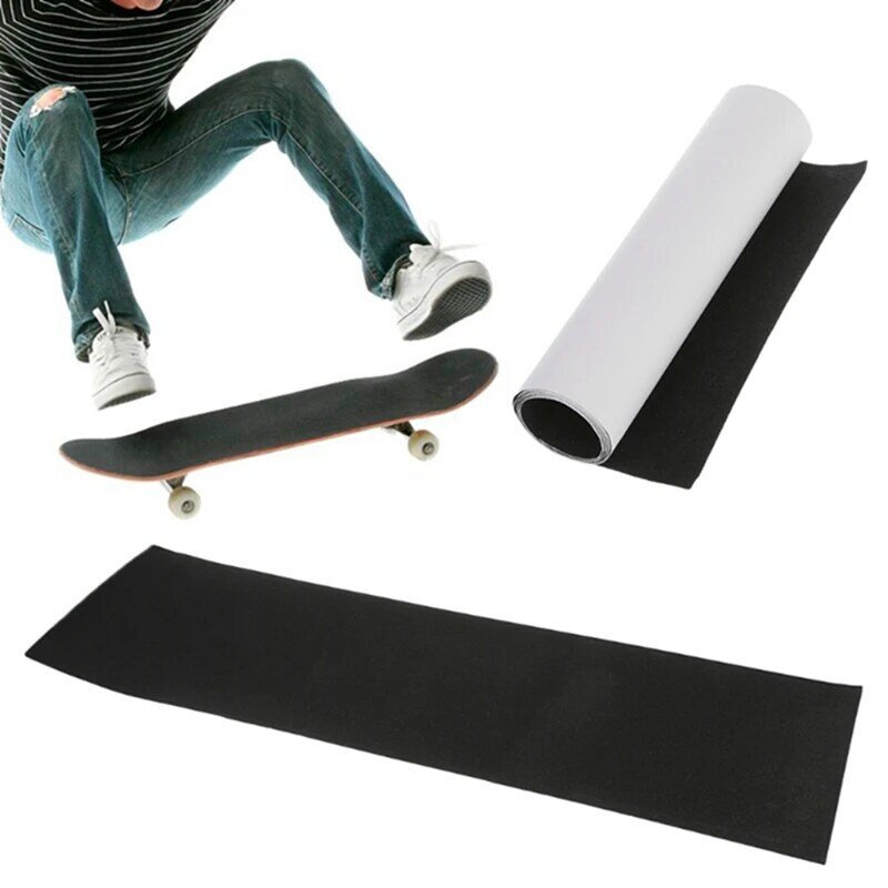 Профессиональный скейтборд сцепление лента палуба наждачная бумага сцепление лента скейтборд доска лонгборд 83*23 см полезно