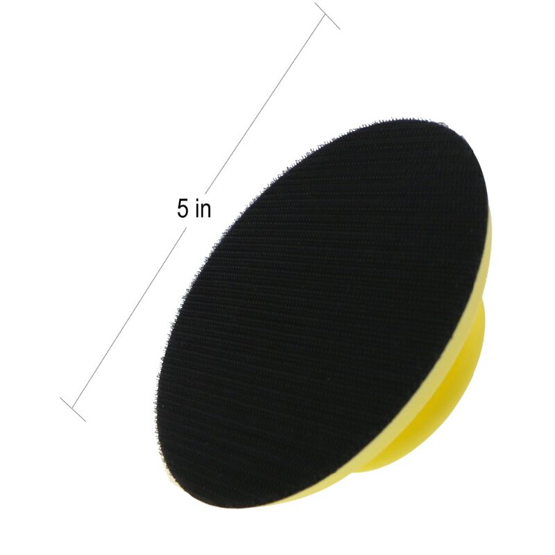 5 Inch Foam Hand Schuurblok Hand Polijsten Pad voor Klittenband Disc