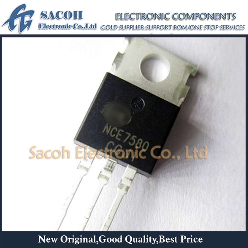 Новинка, оригинальный МОП-транзистор 10 шт. NCE7580 или RU7580R или SM7580N или NCE7578 TO-220 80A 75 в
