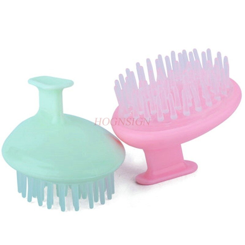 Shampoo escova de silicone adulto massagem ferramenta pentes de cabelo longo pente masculino e feminino banho cabeça do couro cabeludo artefato massageador venda quente