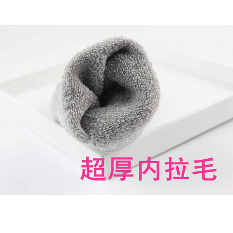 Anyongzu – chaussettes chaudes en laine de lapin pour femme, 10 pièces = 5 paires, vente en gros, cadeau de noël, vente en usine