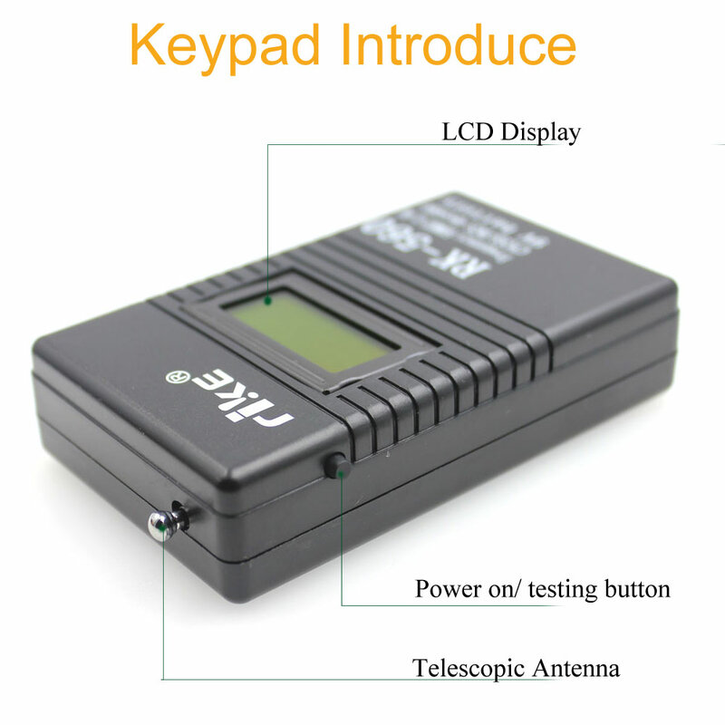 50MHz-2.4GHz contatore di frequenza tenuto in mano portatile RK560 DCS CTCSS Radio Tester RK-560 misuratore di frequenza