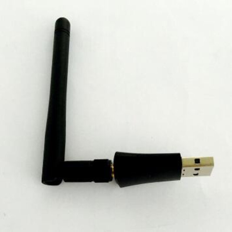 300 Mbps USB Wifi Scheda di Rete Wireless 802.11 n g b LAN Adattatore uso esterno 2dbi antenna (Nero)