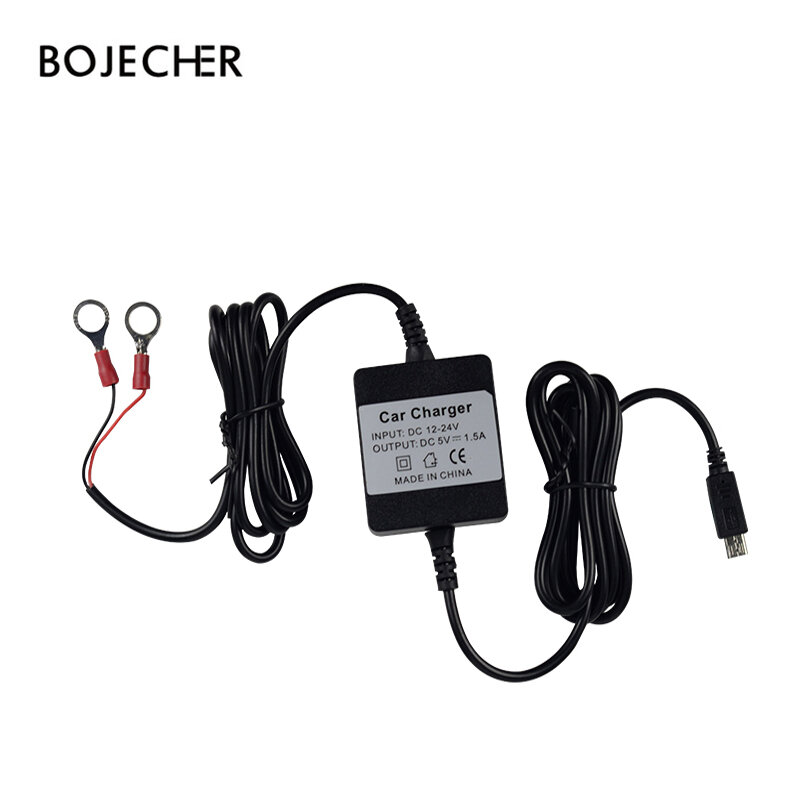Car Charger 12V Mini Hardwire Charging Kit for TK905 TK915 TK909 TK911 TK109 GPS Tracker GSM Locator Realtime Tracking Device