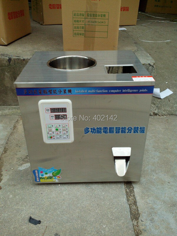 Máquina de enchimento de folhas de chá de fácil operação, 2g a 200g, enchimento de folhas de chá para venda