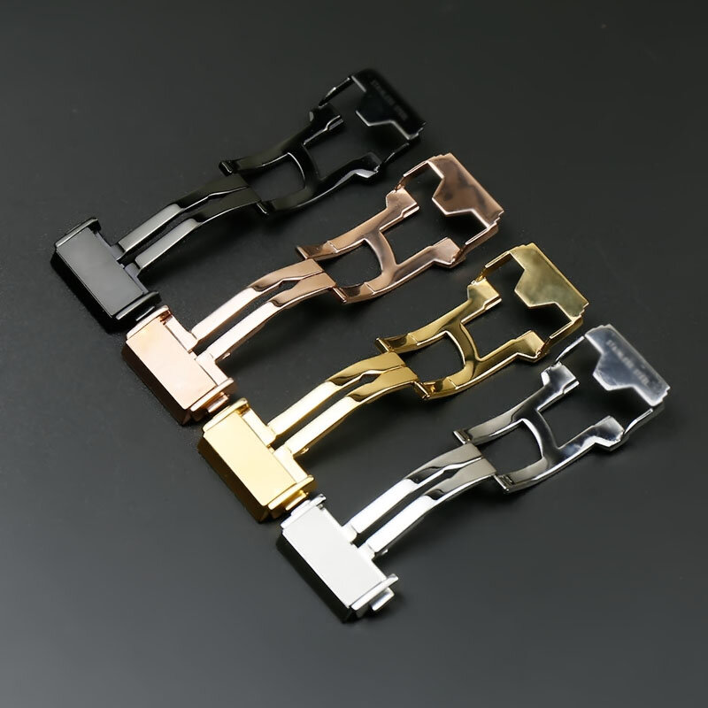 Guarda accessori cinturino fibbia per HUBLOT fusion classic big bang series fibbia in acciaio inossidabile fibbia ad ardiglione
