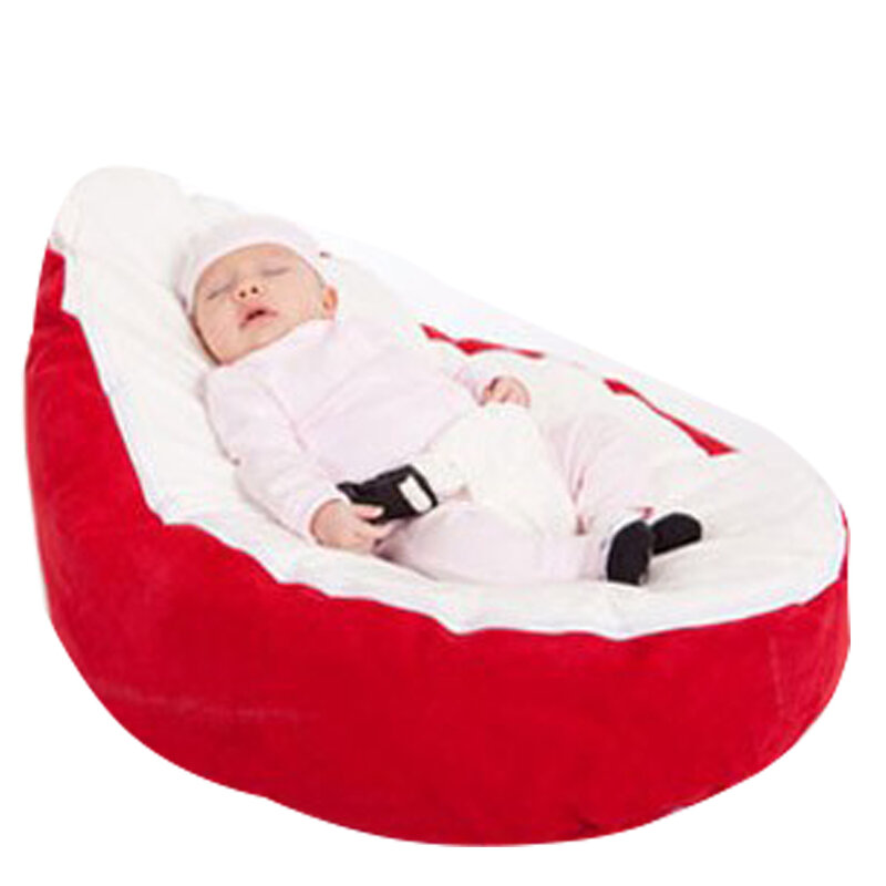 Levmoon Medium  Bean Bag Chair Kids Bed For Sleeping Portable Folding  Child Seat Sofa Zac Without The Filler