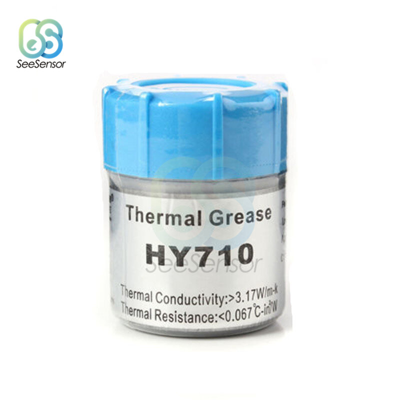 Pasta de grasa conductora térmica compuesta de silicona, disipador de calor, pegamento adhesivo para CPU, Chip de GPU, refrigeración, HY510, HY410, HY710, HY810
