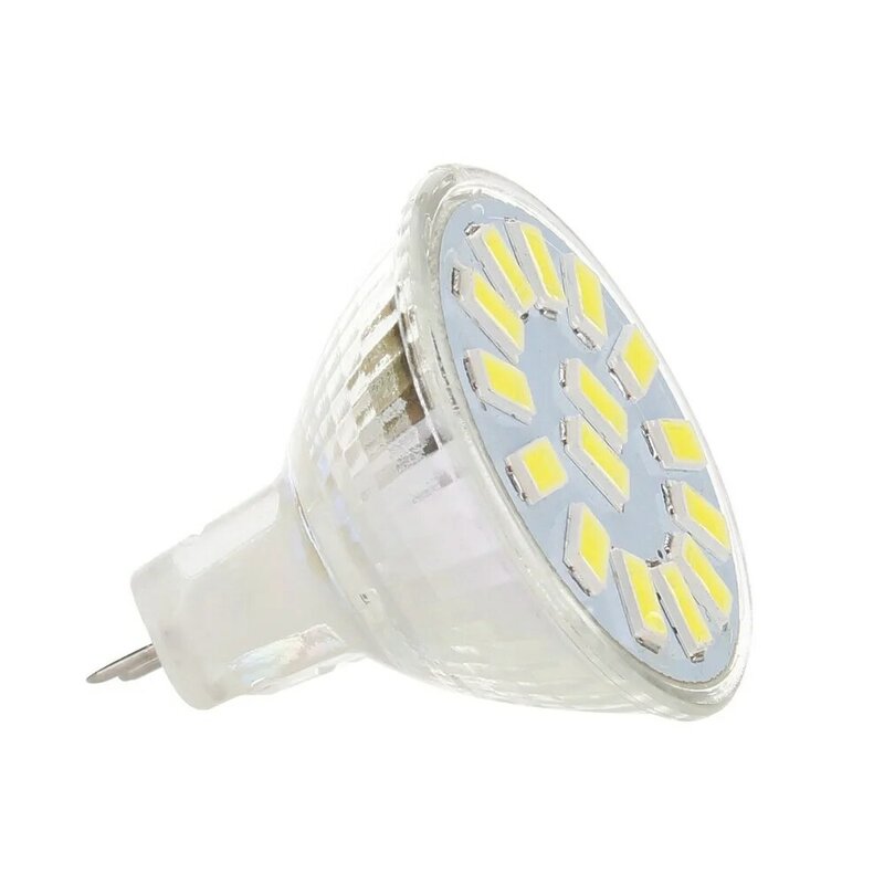 Ampoule LED MR11 AC/DC12V 24V GU4 120LM 240LM ampoule LED 9LED 12LED 15LED 5730 SMD lampe blanche chaude/froide/neutre remplacer la lumière halogène