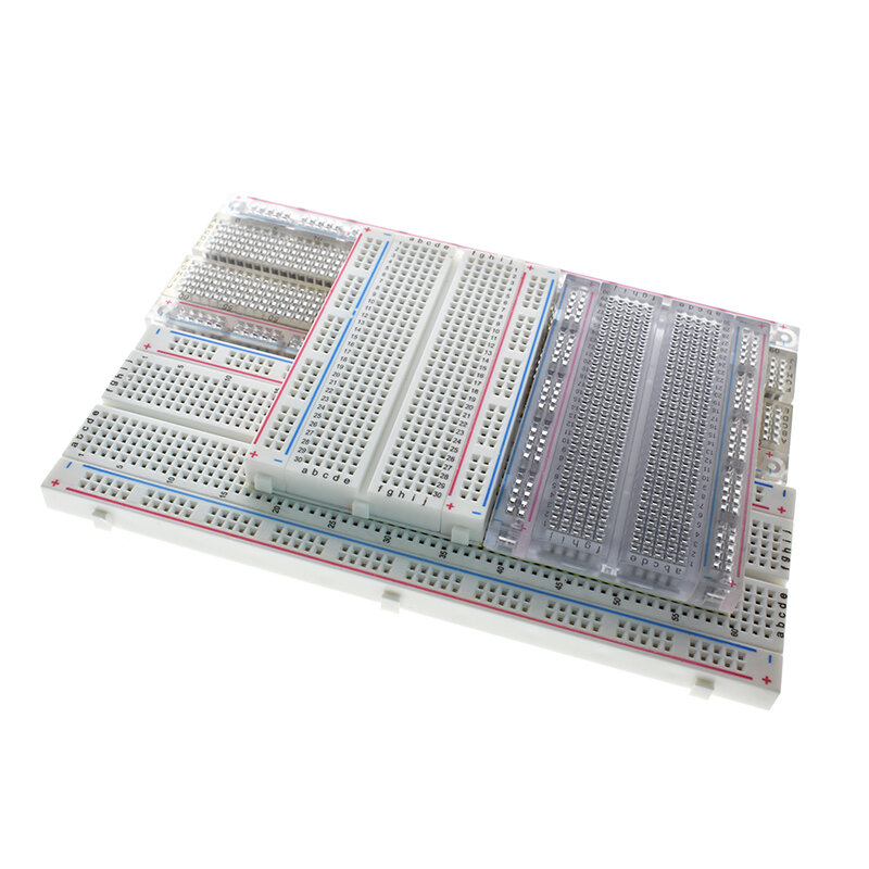 Placa de pruebas PCB sin soldadura, Mini Protoboard de prueba Universal, placa de pan DIY, SYB 120, 400, 500, 830, 840, 1660, MB102, puntos de GL-12