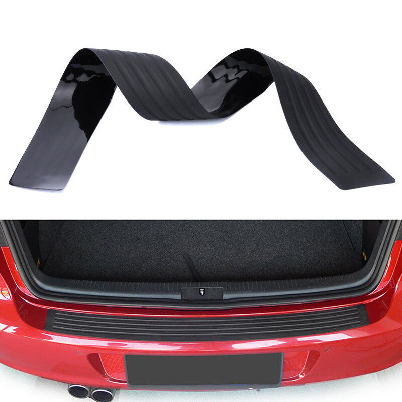Автомобильный SUV Задний Бампер Подоконник/защитная пластина резиновый чехол защитная накладка формовочная отделка наклейка авто-Стайлинг ...