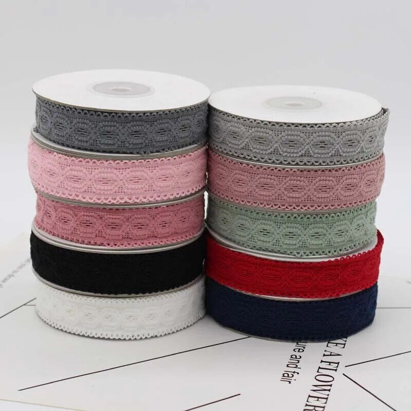 20mm Elastic Lace Trim Fish Scare Cutout Accessories Diy Sewing Garment Stretchy Lace Fabric Wholesale