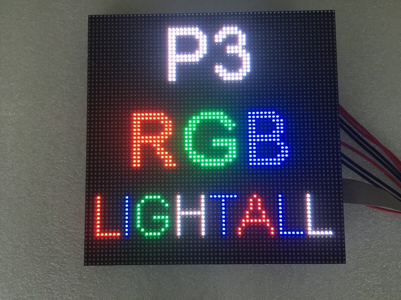 64x64 kryty RGB HD P3 modułu Led ściana wizyjna wysokiej jakości P2.5 P4 P5 P6 P7.62 P8 P10 Panel kolorowy wyświetlacz