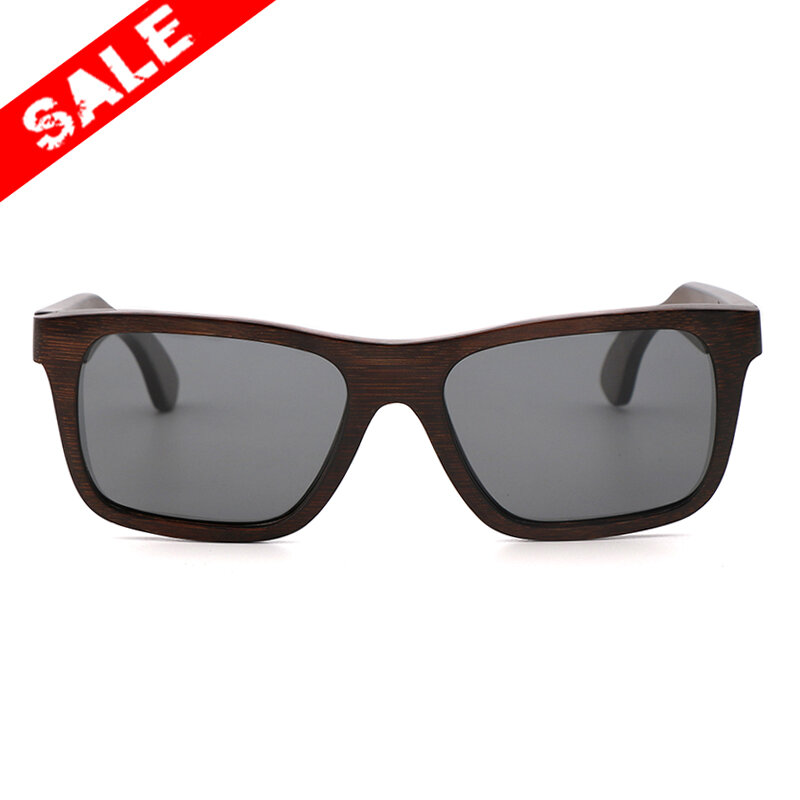 الترويجية الرجال الخيزران النظارات الشمسية العدسات المستقطبة اليدوية المنتجات الخشبية للرجال والنساء UV400 العدسات المستقطبة الهدايا