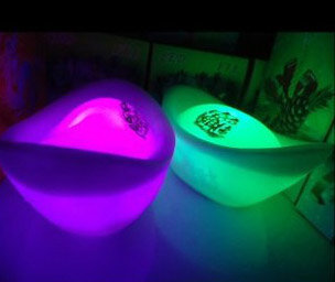 الفضة قطعة أضواء صغيرة سوف 7 اللون تغيير المصابيح لعب الأطفال للجنسين البلاستيك فيلم والتلفزيون 2021