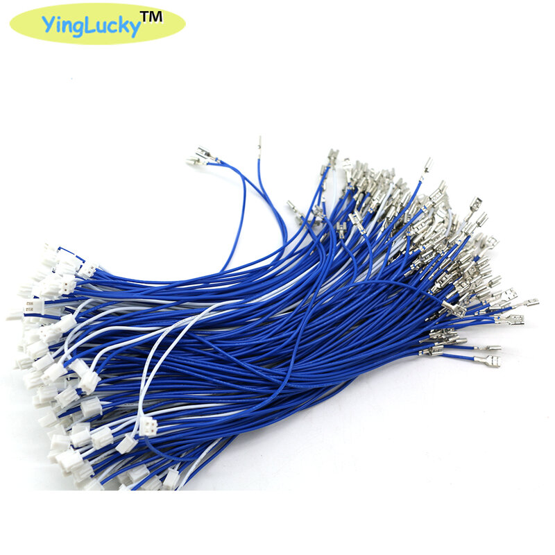 20PCS 2.8mm 4.8mm terminal female connector with 2 pin plug Cable joystick /button wires For Arcade Game Machines Accessories