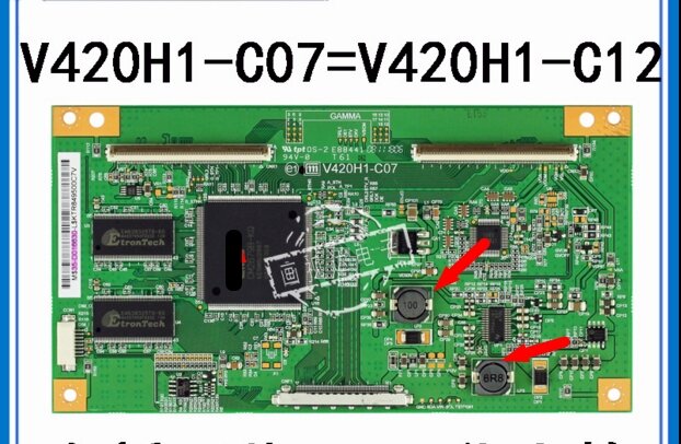 V420h1-c07 Logic Board Met 2 Inductie Verbinden Met T-CON Verbinden Boord