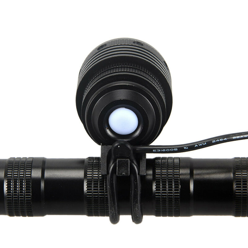 Black 2000Lm XML-T6 LED Rechargeable Head Lamp Front Bicycle Cycling Headlight