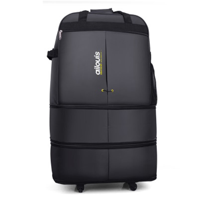 32"36" Inch Air Carrier Travel Suitcase Bag With Wheels Spinner Portable Nylon Bag Folding Carry On Luggage Aircraft Travel Bag