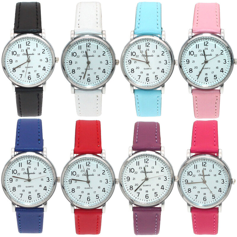 Mode Marke Schöne Damen Mädchen Uhren Mädchen Täglich Wasserdicht Leder Cartoon Uhr Quarz Armbanduhren Für Mädchen U63J