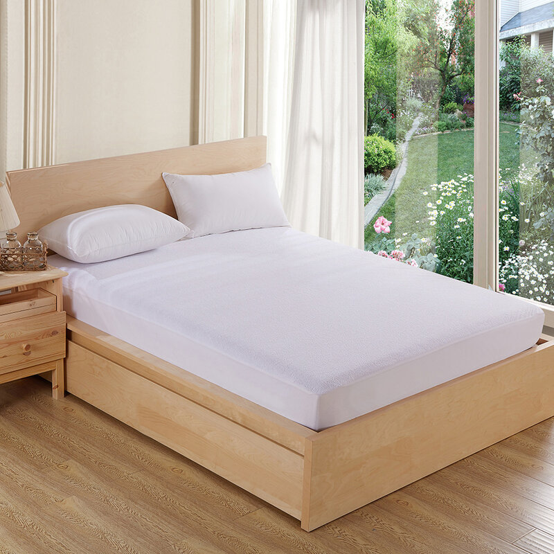 Kekeblemon-funda de colchón impermeable de 160x200cm, Protector de colchón de tela de felpa de lujo, sábana en oferta elástica, envío directo
