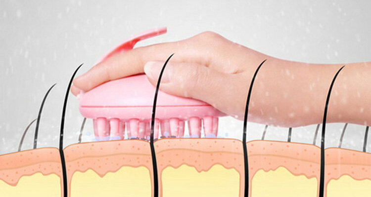 Электрическая щетка-Расческа для головы массажер Массажер для кожи головы точки давления для снятия стресса уход за лицом инструмент лечебная терапия расслабление