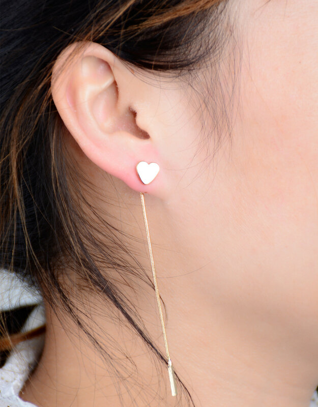 Chains Long Tassel Earrings Crystal Statement Earrings Chic Dangle Earings DSUK