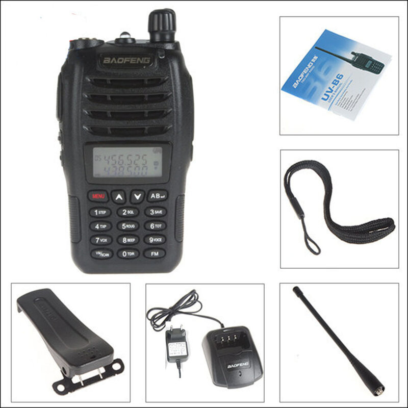 Baofeng-conjuntos de rádio portátil, walkie talkie, comunicador, para 2 vias, rádio, pofung, vhf, estação de rádio marinho