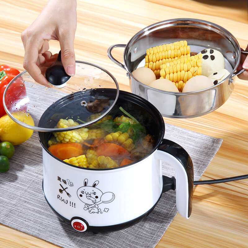 220V Mini Rice Cooker Listrik Mesin Memasak Single/Double Layer Tersedia Hot Pot Multi Rice Cooker Listrik Uni Eropa/UK/AU/US