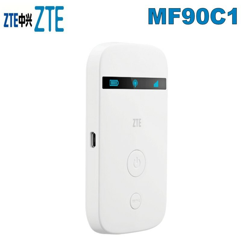 ZTE MF90C1 4G LTE-FDD 1800/2100 Mhz (B1/B3) TDD2500/2600 (B38/B41) Mhz mobilny Hotspot WiFi