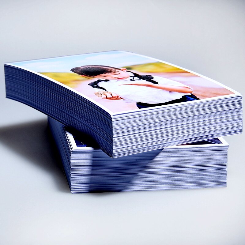 20/100 arkuszy/torba Deli A4 A3 błyszczący papier fotograficzny 6 "4R(102x152mm) 7" 5R(127x178mm) 200g 230g kolorowy drukarka atramentowy papier fotograficzny