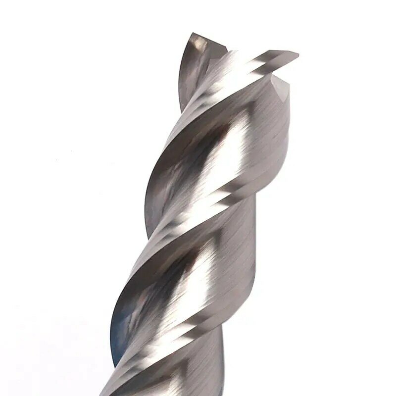 Zgt cortador de madeira de cobre de alumínio endmills hrc50 3 flauta cnc fresa ferramentas de tungstênio cortador de moagem de aço final moinho 4mm 6mm 8mm 10mm