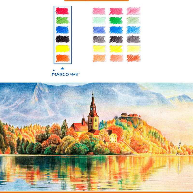 Premium 24/36/48/72/100/120 tłustej kolorowe kredki blaszane pudełko profesjonalne szkic kolorowe zestaw ołówków szkolne artykuły artystyczne