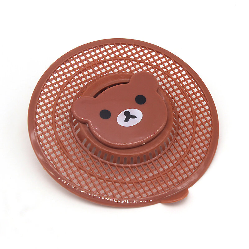 Круглая ловушка для волос DONYUMMYJO с изображением животных, высокое качество Ванна для бассейна, сетчатый фильтр для кухонной раковины, 4 стиля