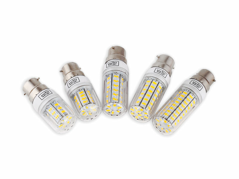 Lumières de maïs à baïonnette LED B22, SMD 5730, ampoules à économie d'énergie, 7W, 12W, 15W, 20W, 25W, lampe, éclairage