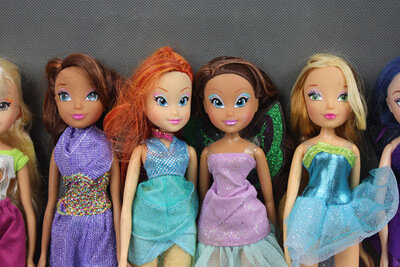 Elf Meisje Prinses Baby Doll Rainbow Kleurrijke Meisje Actiefiguren Fairy Bloei Poppen Draculaura Clawdeen Wolf