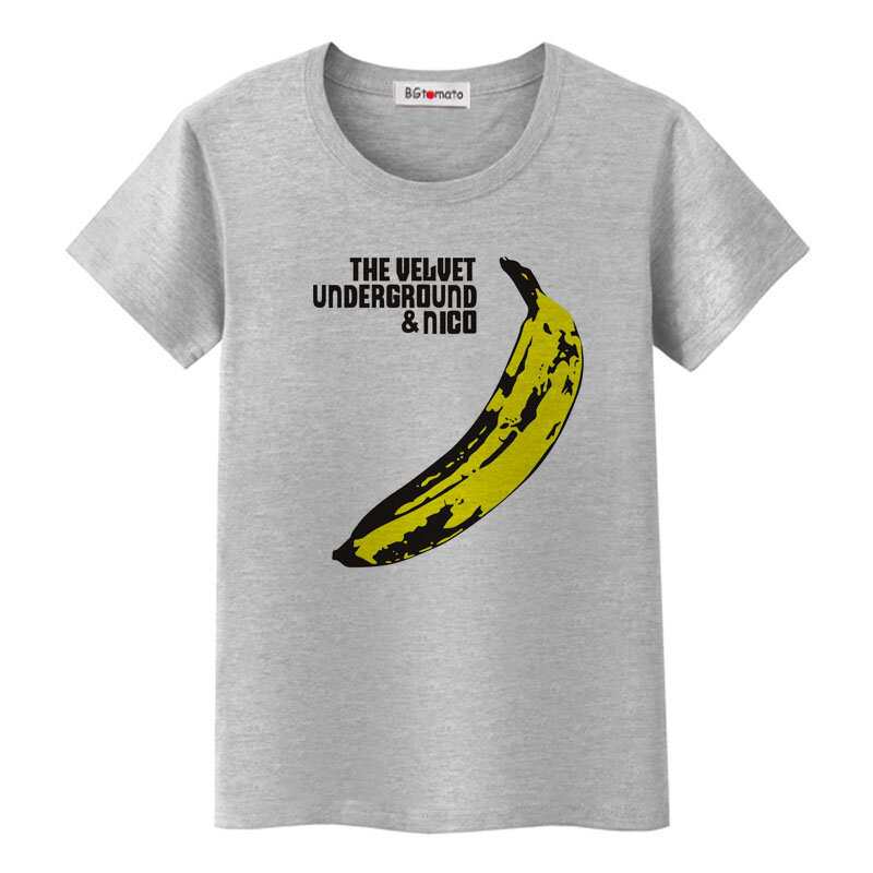 BGtomato Super big banana druck t-shirt original marke neue design casual tops billig verkauf gute qualität lustige t-shirt frauen