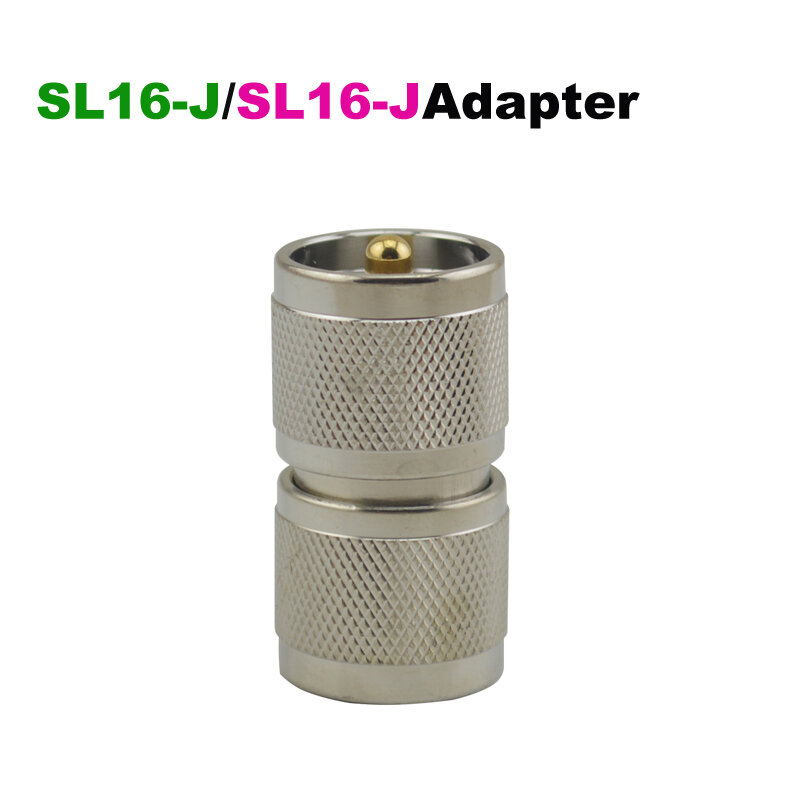 Adaptador de conector RF SL16-J (PL259 UHF)/N-J(N macho)