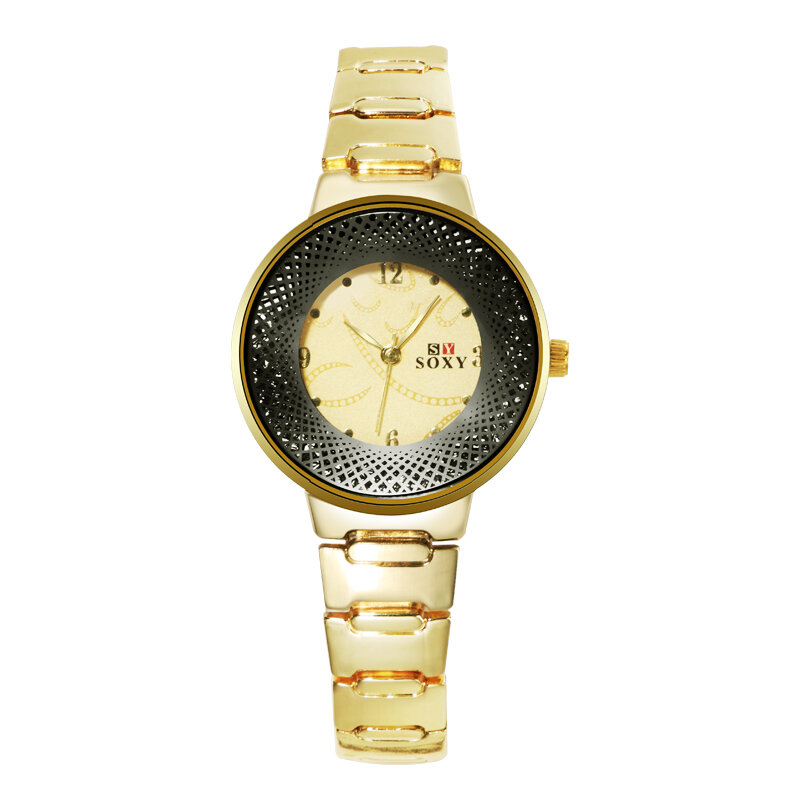 Proste mody zegarka kobiet nowy nadgarstek ze stali nierdzewnej oglądać kreatywny zegarki damskie panie zegar Montre Femme Relogio Feminino