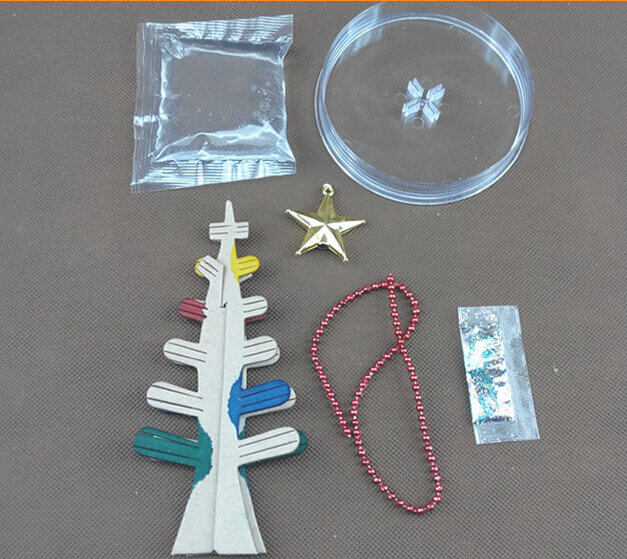 2019 17x10cm colore fai da te visivo Magico cristallo carta albero crescente natale Magico crescere alberi bambini Arbol Magico scienza giocattoli per bambini