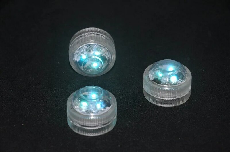 10 stks Nieuwste Product Afstandsbediening Gecontroleerde 3-LEDs Dompelpompen LED Floralyte Licht Voor bruiloft vaas centerpeices Decoratie