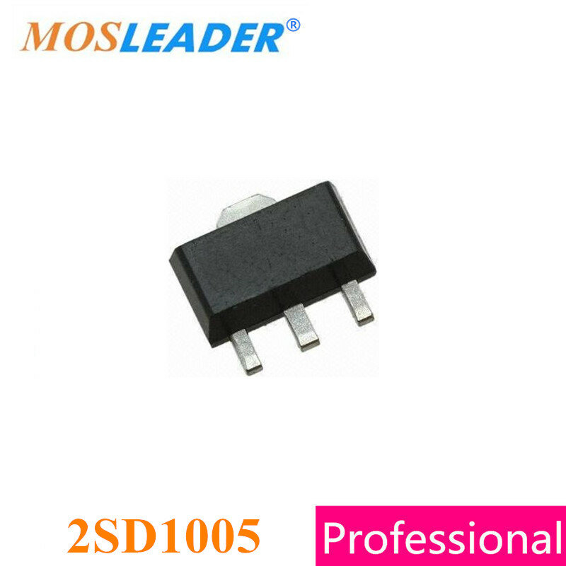 Mosleader SOT89 1000PCS 2SD1005 SOT89 80V 40V 1A High quality
