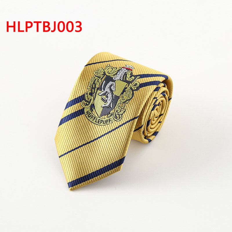 Harry Potter Tie Costume Accessories Gryffindor Series Tie Harry Potter Ravenclaw College Necktie Cosplay Gifts For Men Women