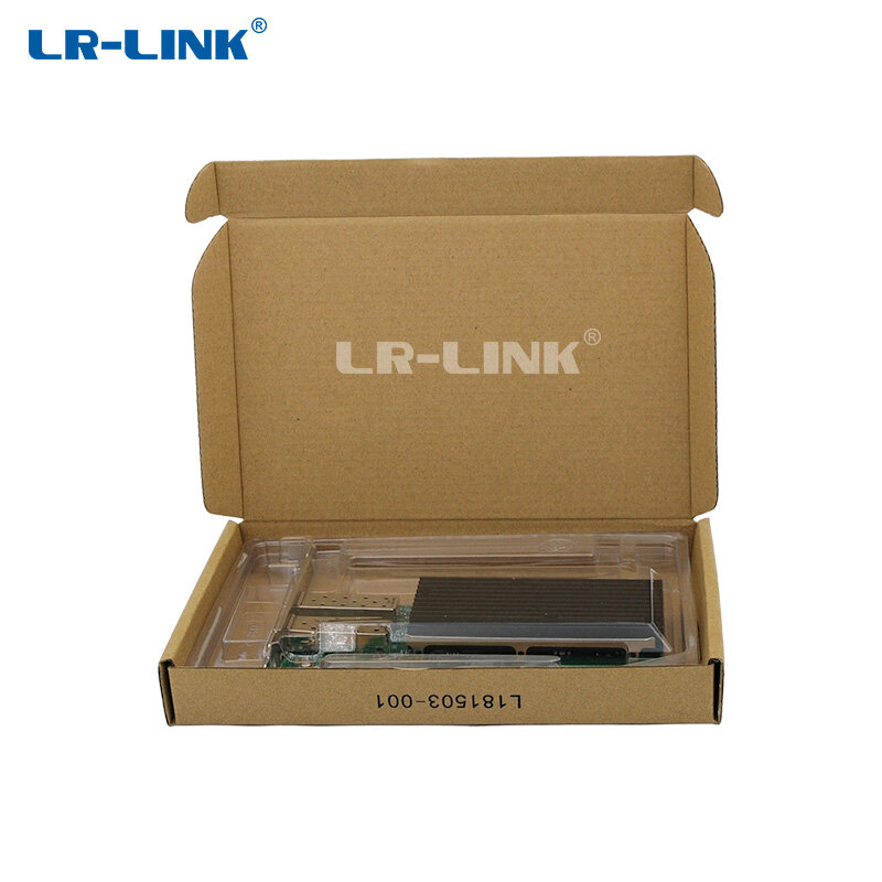 LR-LINK-adaptador Ethernet de fibra óptica pci-express, tarjeta de red de puerto Dual, controlador Lan INTEL XXV710, 25Gb, 1001PF-2SFP28